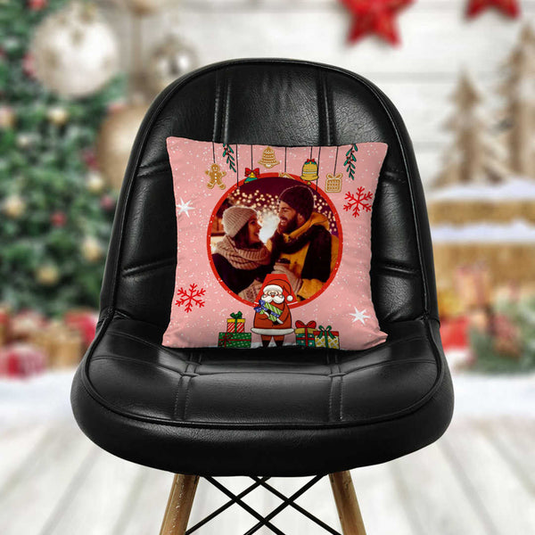 Personalized Christmas Cushion for Festive Home Décor - Uncommongifts.in